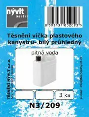 Nízká Cena Těsnění víčka plastových kanystrů sada 3 ks