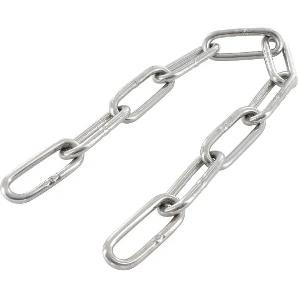 Must-Have Ocelový řetěz kulatý DIN 763 ø 5 mm, balení 50 m, nerez A4