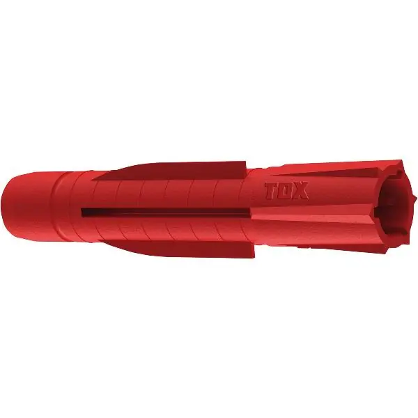 Kup Teď TOX-TRI hmoždinka univerzální, 10 x 61 bez okraje, plast červený