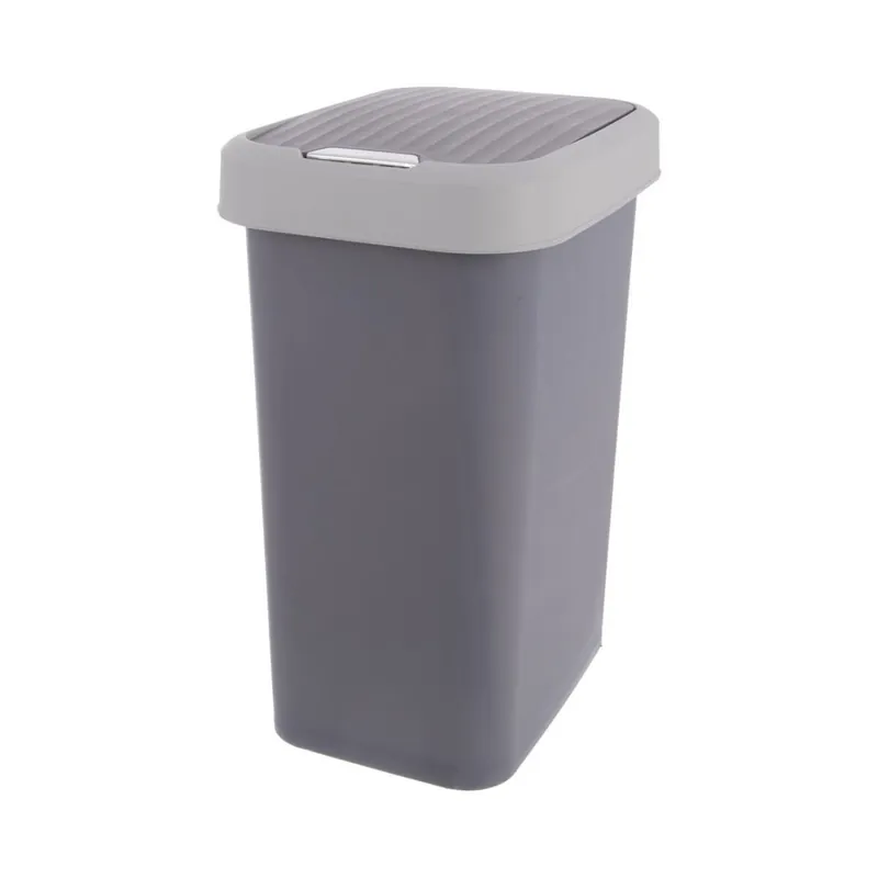 Koš odp. UH výkl. GREY Swing 25 l šedá Sleva