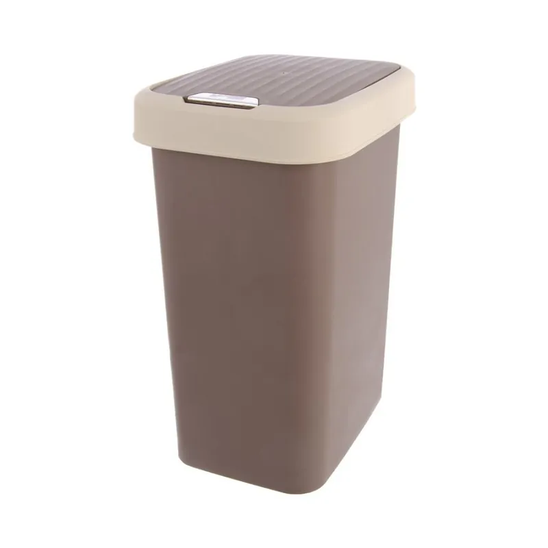 Koš odp. UH výkl. BEIGE Swing 25 l hnědá Top Prodej