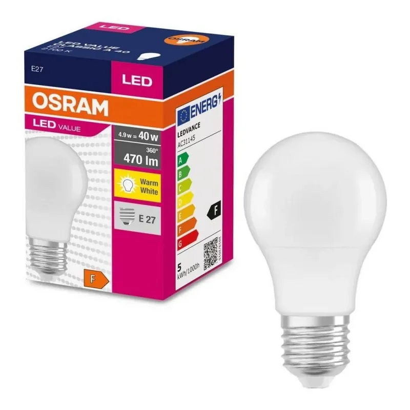 Expresní Doručení Žárovka LED A40 4,9W E27 NW840
