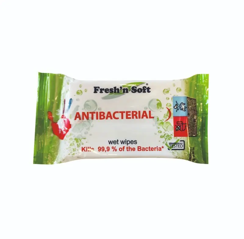 Ubrousky vlhčené antibakteriální 15ks Fresh´n Soft Must-Have
