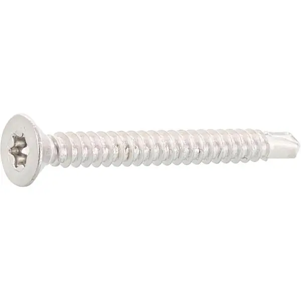 Vrut s vrtací špičkou se zápustnou hlavou DIN7504O 4.8x38 Torx25, nerez A2 Ověřený