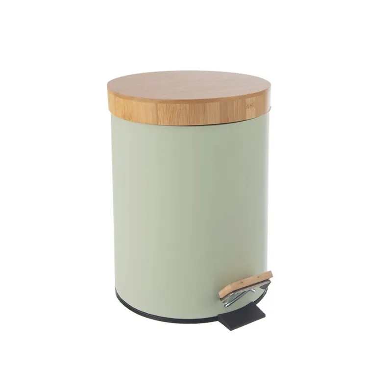 Expresní Doručení Koš odp. kov/UH s pedálem+bam. víko GREENISH 5 l