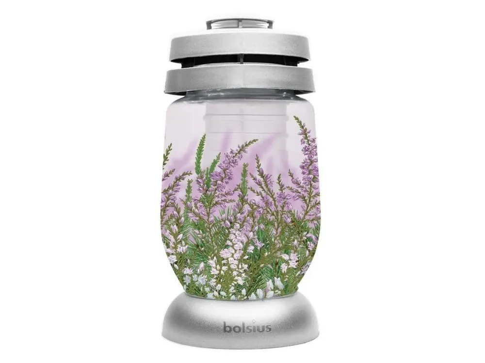 Cenově Výhodný Lampa sklo Bolsius hřb.23cm vklad 120g 36h.