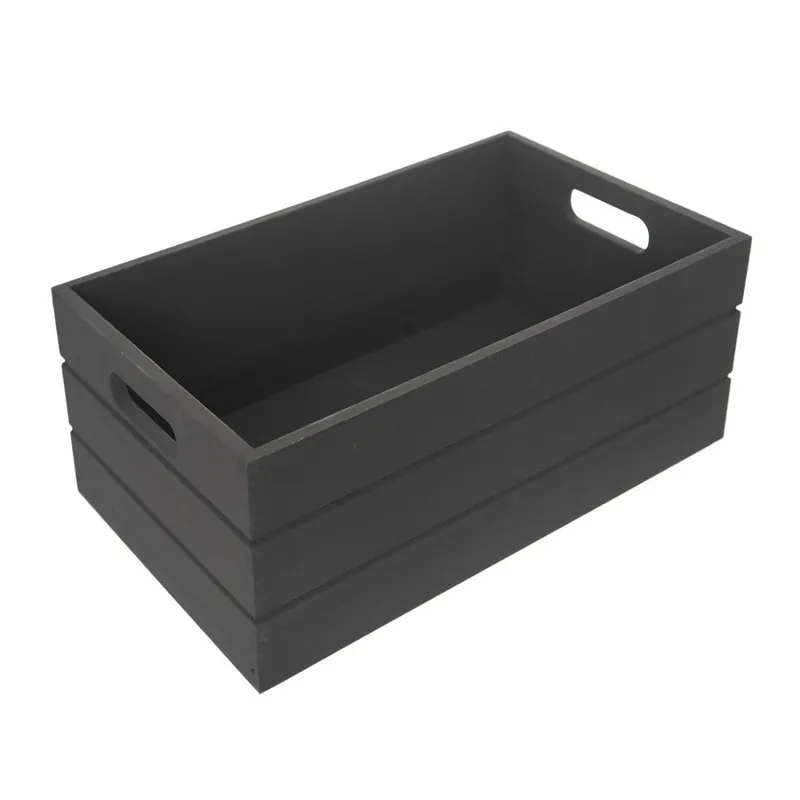 Bedýnka dřevo 31x21x13 cm antracitová Nejlepší Cena