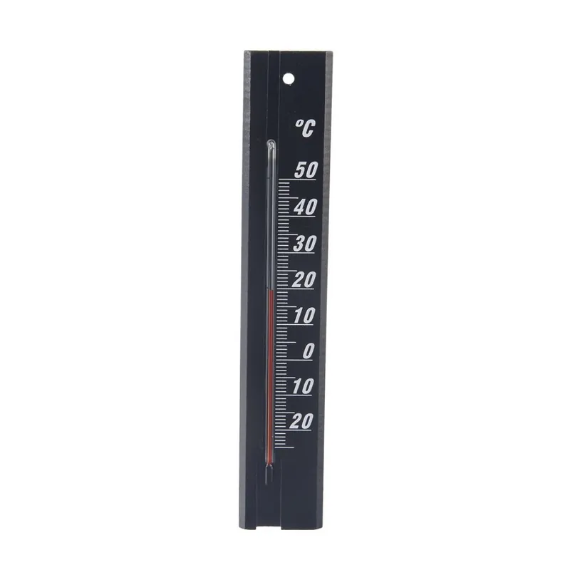 Teploměr dřevo univerzální 20 cm černá Dokud Zásoby Vydrží