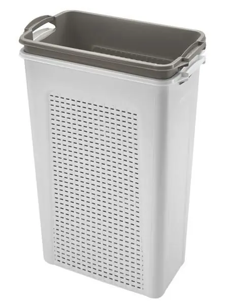 Ověřený Koš na špinavé prádlo SET 2x45L ,44x26x58CM, plast