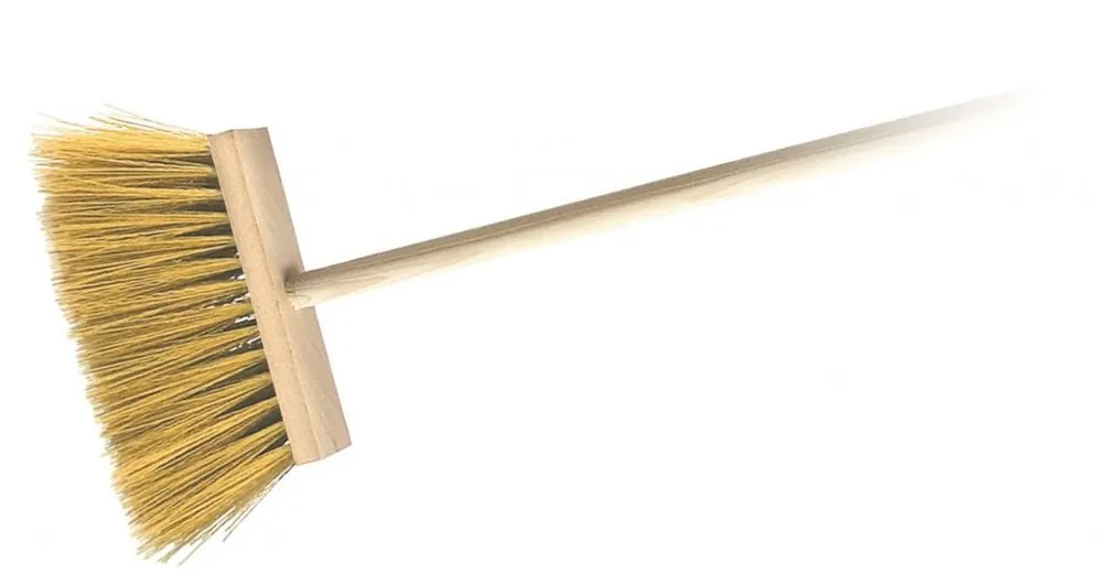 Koště zatloukané dřevěné s holí 120 cm Doprava Zdarma
