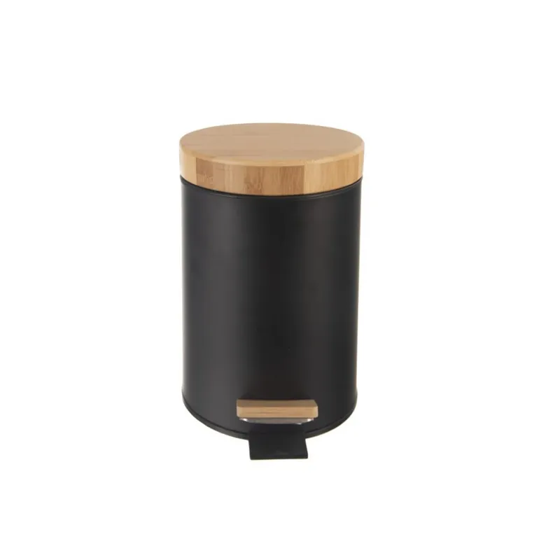 Odeslání Ihned Koš odp. kov/UH s pedálem+bam.víko BLACK 3 l