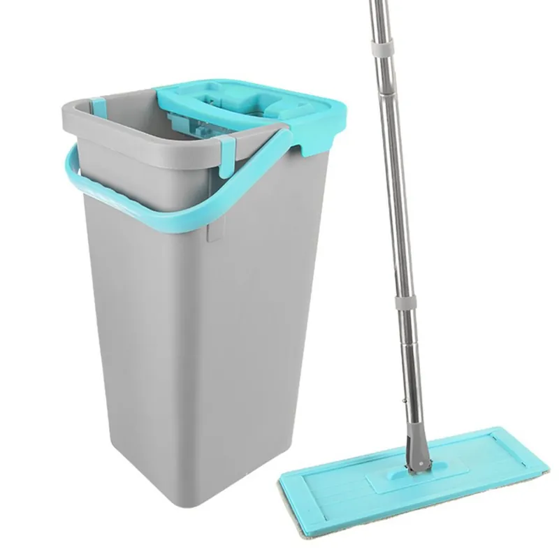 Mop se ždímačem set Clean vertikální Levný