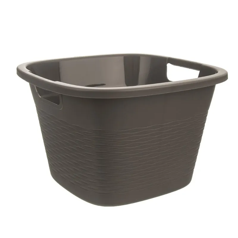 Rychlé Dodání Dřez UH LOOP čtverec s uchy 16,8 l tm. šedá