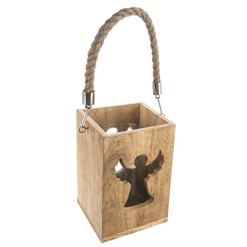 Must-Have Svícen dřevo mango ANDĚL