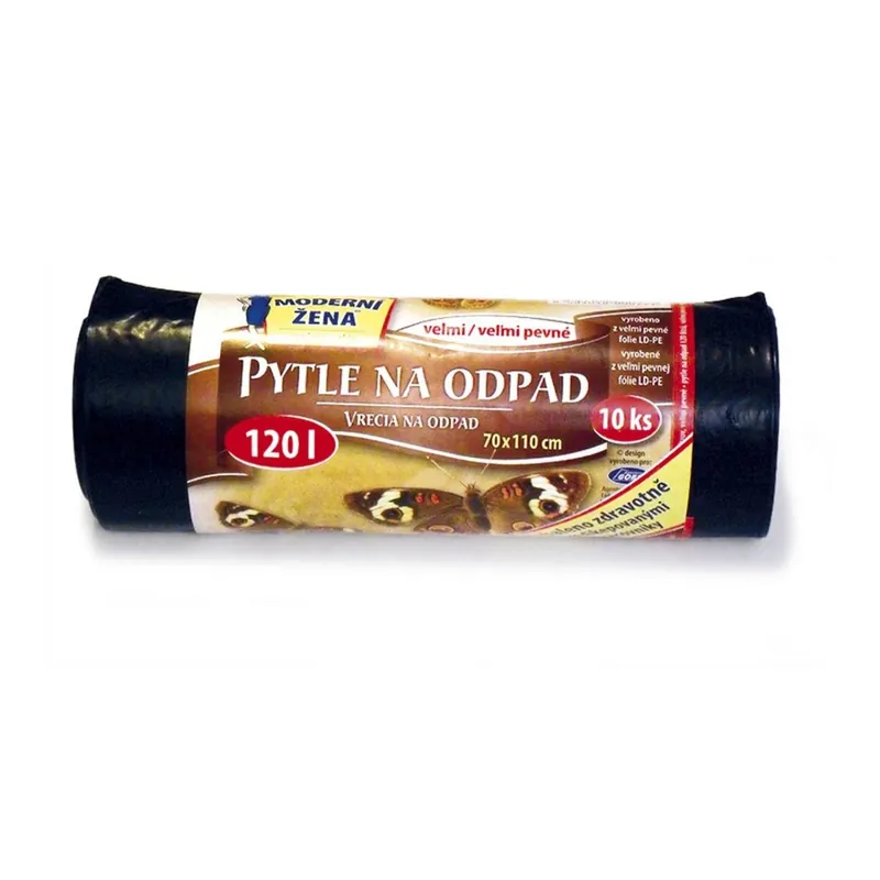 Dokud Zásoby Vydrží Sáček na odpad 120 l/10 ks černá