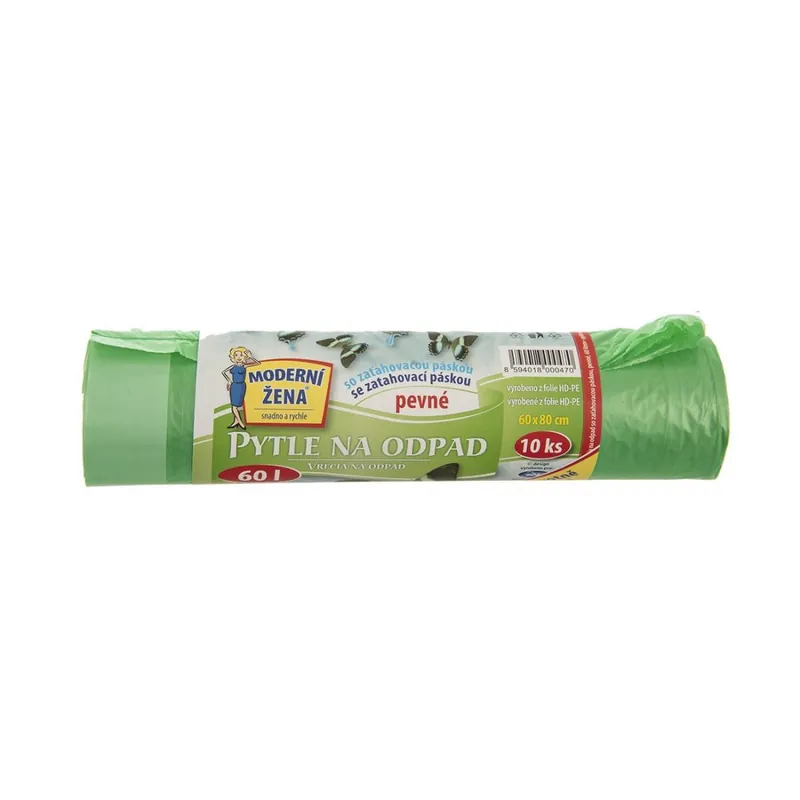 Expresní Doručení Sáček na odpad zatahovací 60 l/10 ks mix