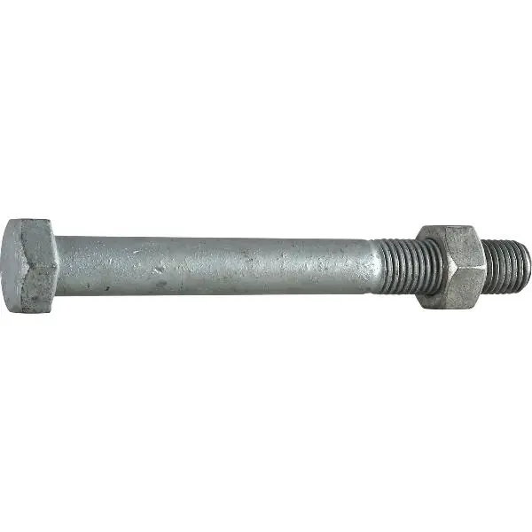 Vysoce Kvalitní Šroub oc.konstr. Srubena, část.závit EN15048-1 8.8U M12x130, ocel žárový pozink