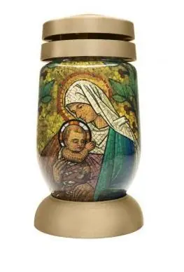 Lampa sklo Bolsius hřb.23cm vklad 120g 36h. Mozaika Maria Omezená Nabídka