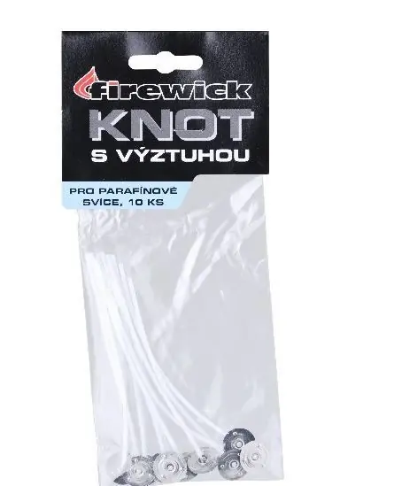 Knot 10 ks s plíškem do parafínu Super Cena