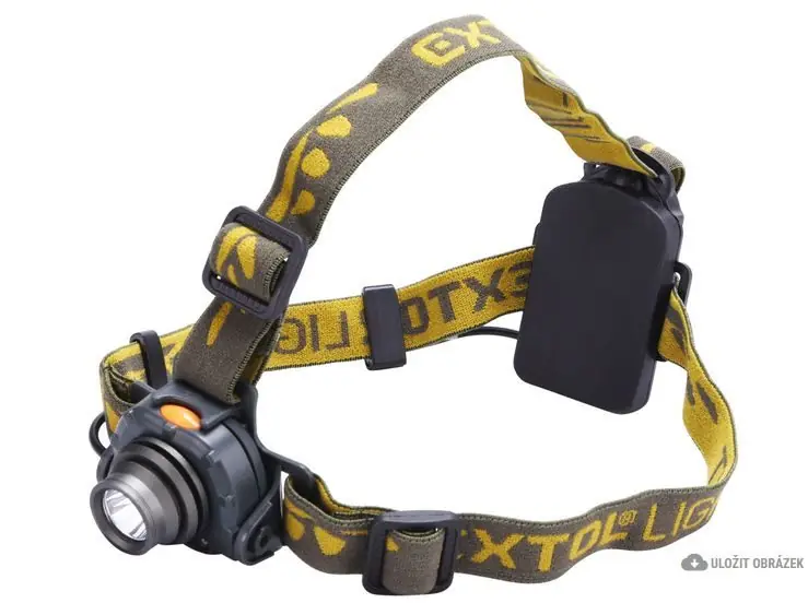 Svítilna čelová 120lm CREE s IR čidlem Výprodej