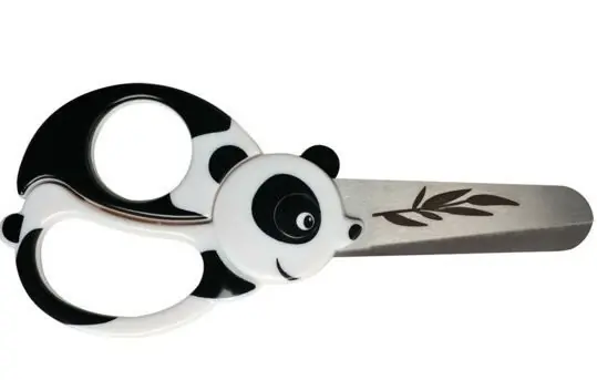 Nejlepší Volba Nůžky dětské Fiskars Animals - 13cm- PANDA