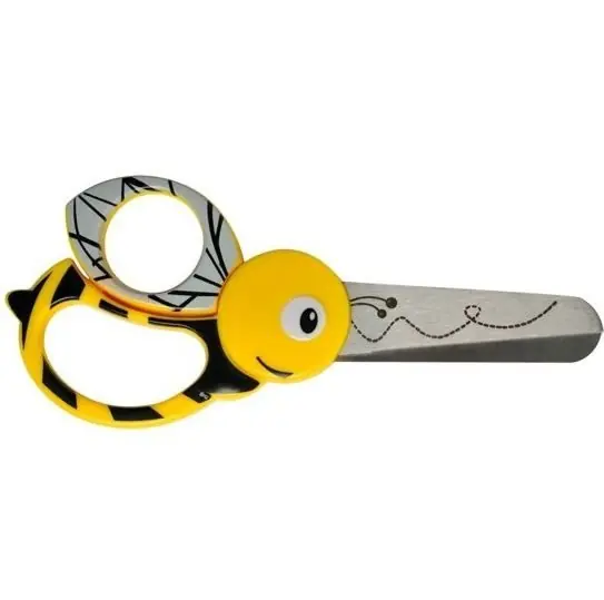 Nůžky dětské Fiskars Animals - 13cm- VČELA Akce