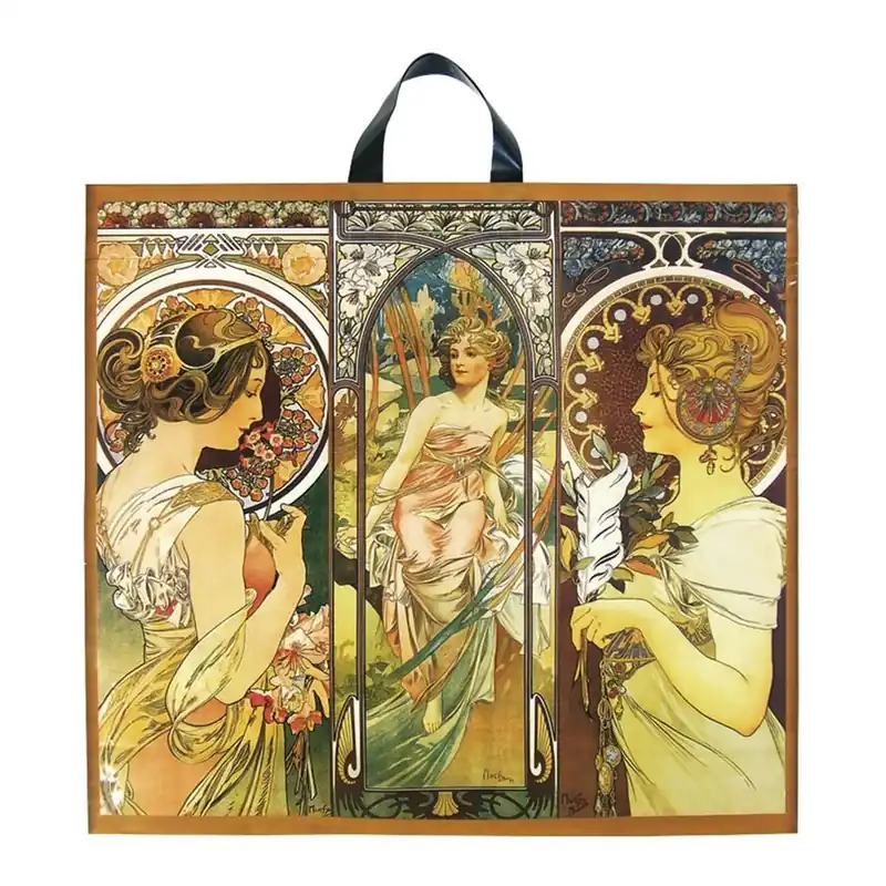 Aktuální Taška UH A.Mucha 55x50cm