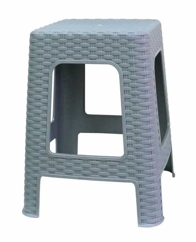 Taburet polyratan, 36 x 33 x 33 cm, mix barev Top Prodej