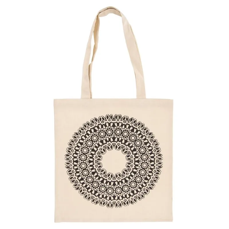 Taška nákupní bavlna MANDALA 39x42 cm Vrácení Zdarma