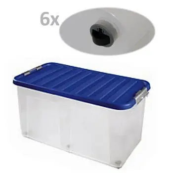 Box CLIP 100l 80x40x40cm mix Akční Nabídka