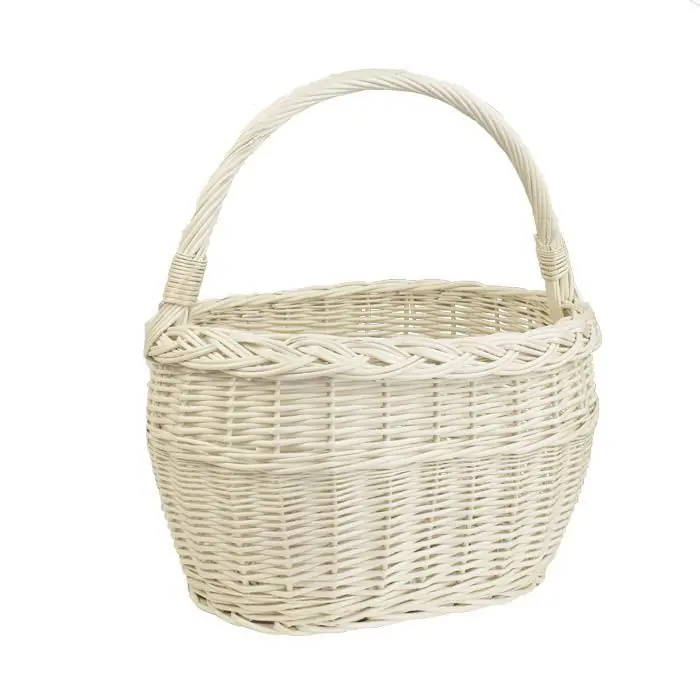 Must-Have Koš nákupní bělený