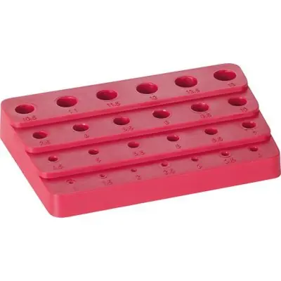 Plastový stojan, prázdný zvyšování o 0,1mm 1-5mm FORTIS Kup Teď