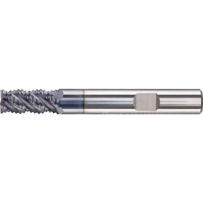 Výprodej Hrubovací fréza dlouhá DIN6527 tvrdokov AlTiN+ typ HR 20mm FORTIS