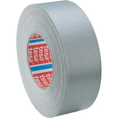 Vrácení Zdarma Textilní lepicí páska 4651-55 potah plastem 38mmx50m šedá Tesa 04651-00537-00