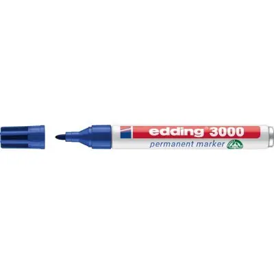 Dokud Zásoby Vydrží Permanentní popisovač 3000 modrá edding 0-43000003