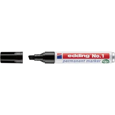 Časově Omezené Permanentní popisovač 1 černý edding 0-41001