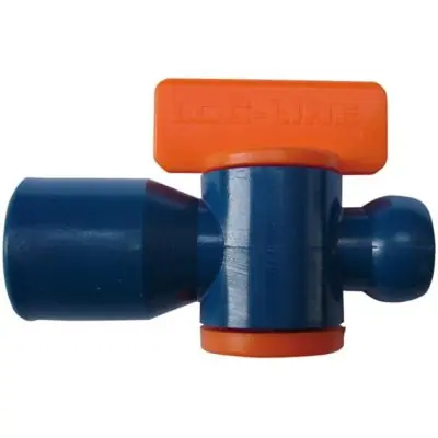Uzavírací kohout 2 ks pro hadici na chladivo 1/4" s vnitřním závitem NPT LOC-LINE 21193 Cenový Hit