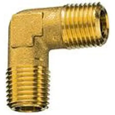 Koleno, mosaz AG/AG R1/4" RIEGLER 253.01 Časově Omezené