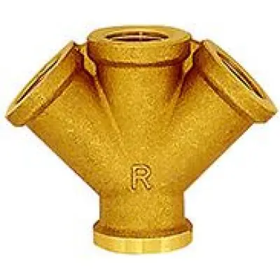 Rozbočovací krabice, mosaz, 3 přípojky G1/2" RIEGLER 256.02 Nejprodávanější
