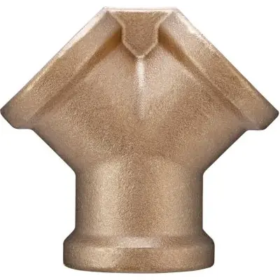 Rychlé Dodání Rozbočovací krabice, mosaz, 2 přípojky G1/2" RIEGLER 255.02