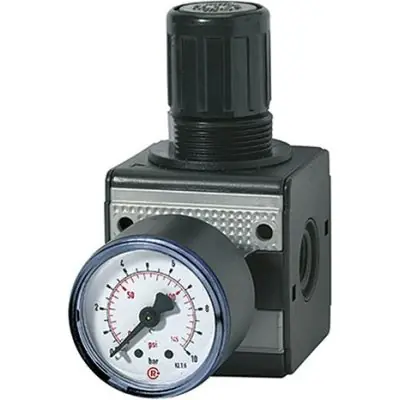 Tlakový regulátor multifix a manometr BG1 0,5-10bar G3/8" RIEGLER R 12 - 10 Nejlepší Volba
