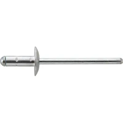 Vícerozsahový trhací nýt PolyGrip hliník/ocel, velká hlava 4x10mm GESIPA 1433829 Doprava Zdarma