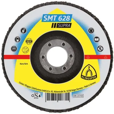 Výprodej Brusný lamelový kotouč SMT628 rovný 125mm K40 Klingspor 322796
