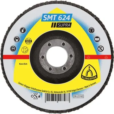 Akční Nabídka Brusný lamelový kotouč SMT624 vypouklý 125mm K80 Klingspor 322775