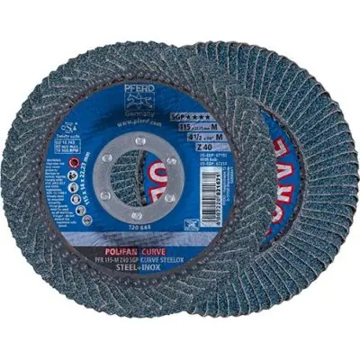 Lamelový brusný kotouč Z 40SGP CURVE M 115 mm K40 Pferd 67689032 Sleva