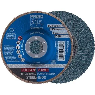 Nejlepší Cena Lamelový brusný kotouč Z 60SG rovný 125 mm K60 Pferd PFF125 Z 60SG