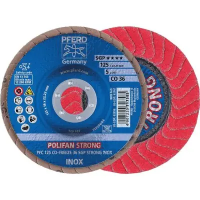 Hit Sezóny Lamelový brusný kotouč CO50FREEZE SGP STRONG 125 mm K50 Pferd 67789125