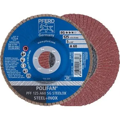 Vrácení Zdarma Lamelový brusný kotouč A 40SG rovný 125 mm K40 Pferd PFF125 A 40SG