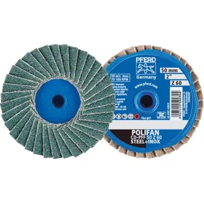Rychlé Dodání COMBIDISC Mini-Polifan zirkon-korund 50mm K80 Pferd CD-PFF 50 Z 80