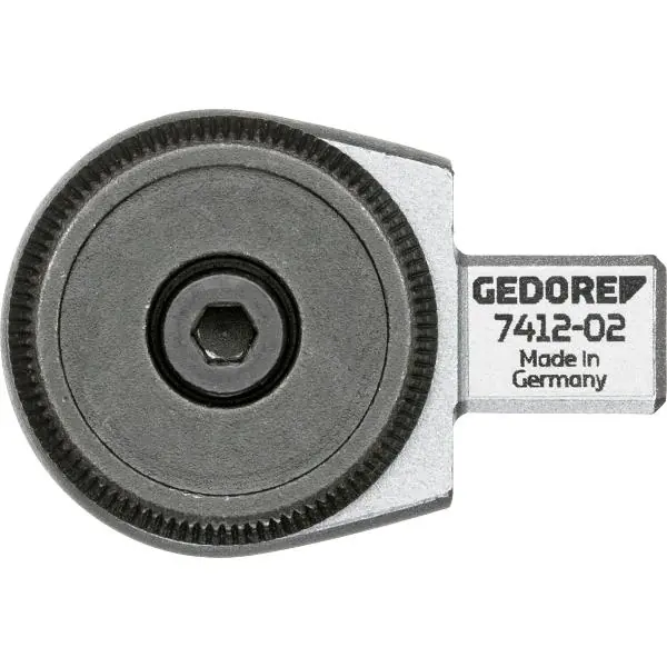 GEDORE ráčna - nástavec 7412-02 1/2" čtyřhran upnutí 9 x 12 čtyřhran Finální Výprodej